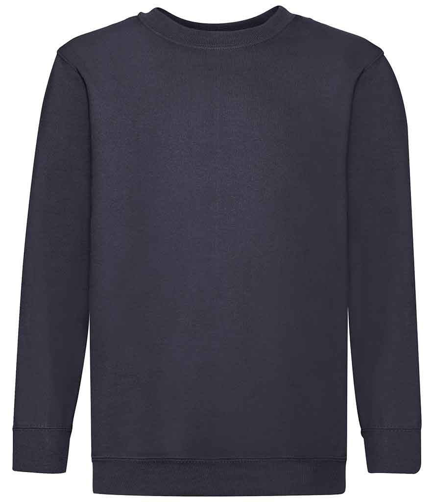 Fruit of the Loom SS9B Kids Drop Shoulder Sweatshirt