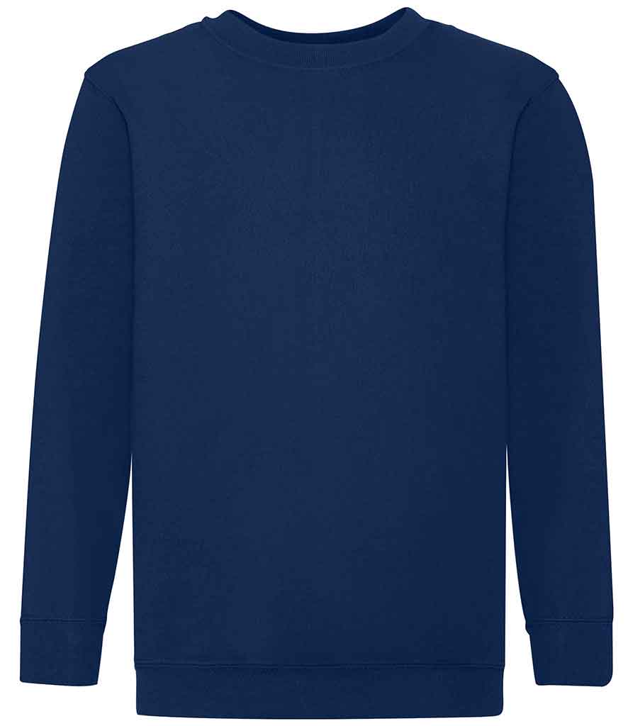 Fruit of the Loom SS9B Kids Drop Shoulder Sweatshirt