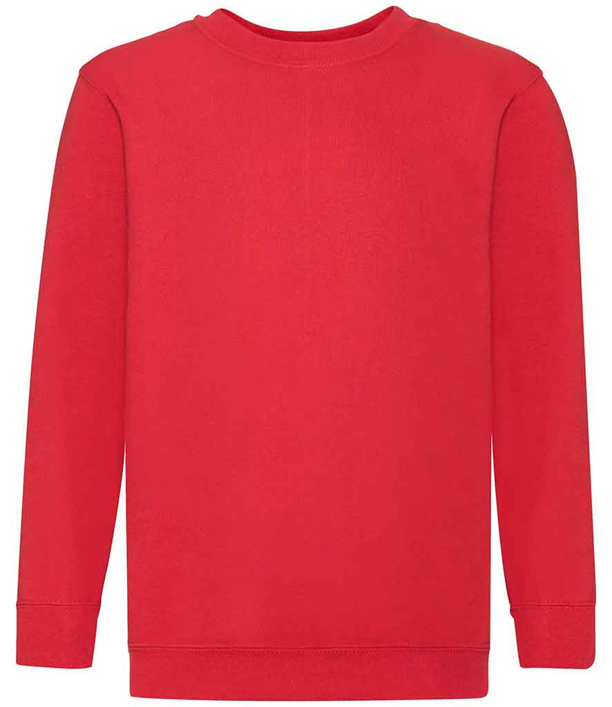 Fruit of the Loom SS9B Kids Drop Shoulder Sweatshirt