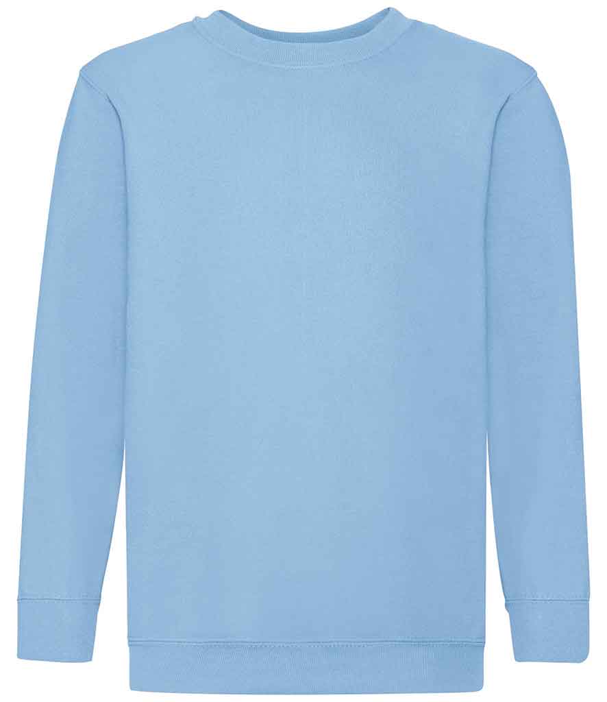 Fruit of the Loom SS9B Kids Drop Shoulder Sweatshirt