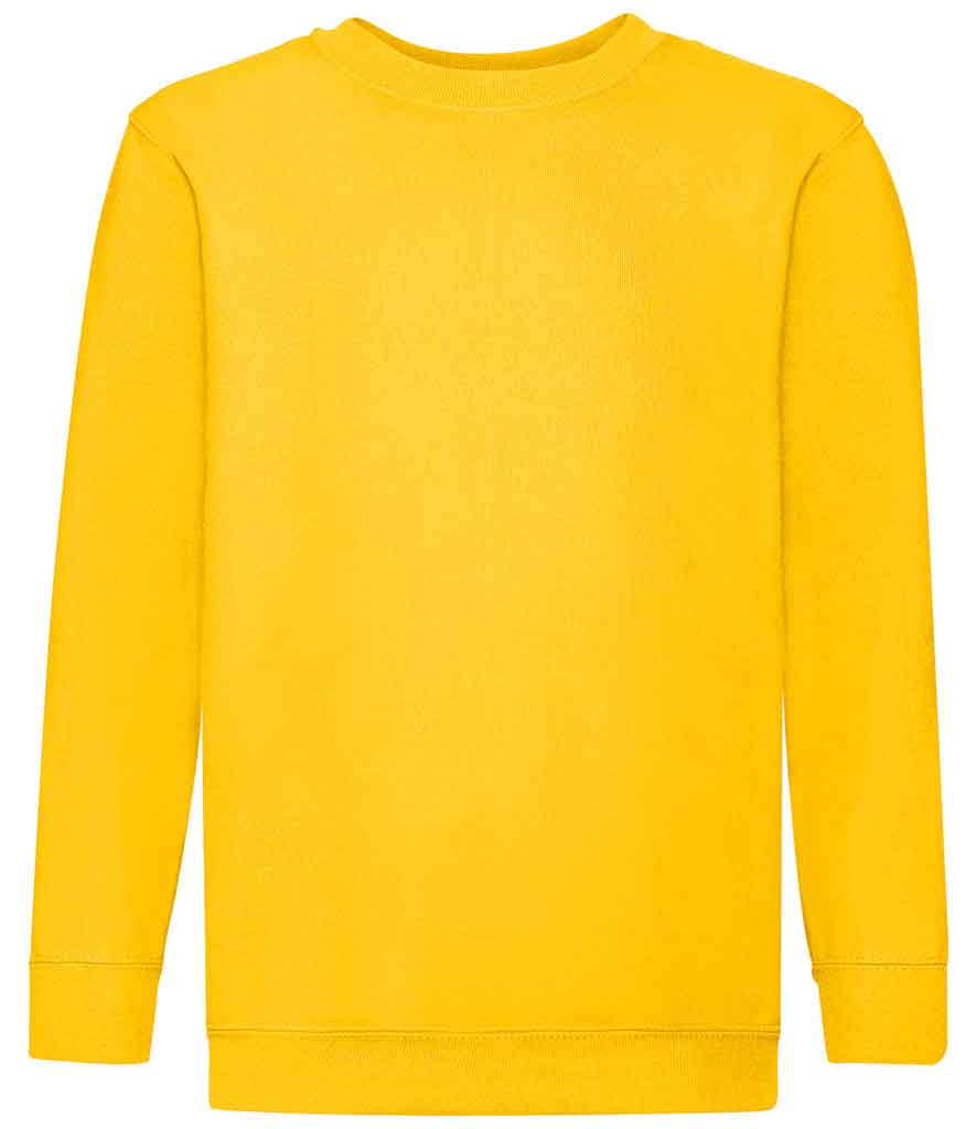 Fruit of the Loom SS9B Kids Drop Shoulder Sweatshirt