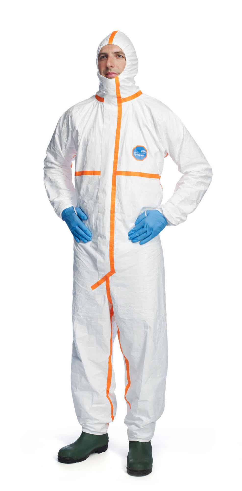 Tyvek 800J Hooded Coverall