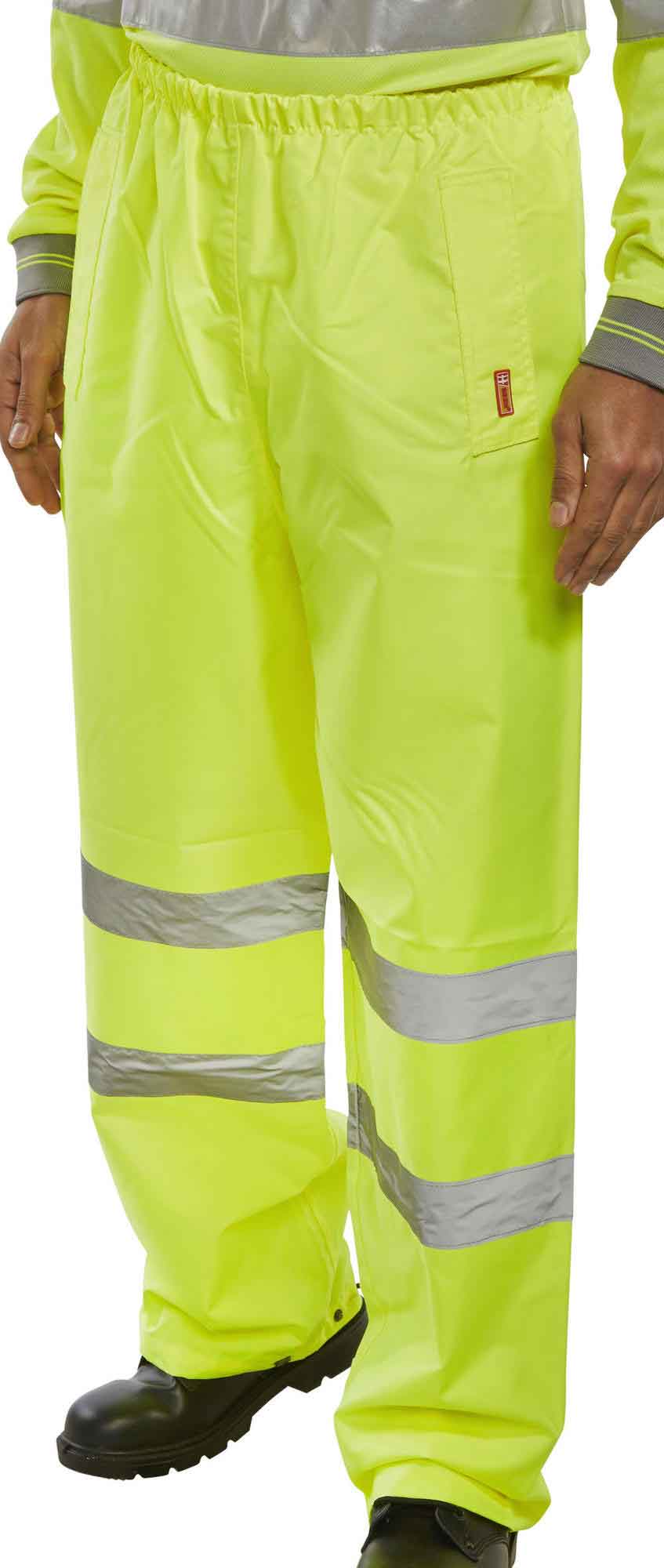 Beeswift TEN Hi-Visibility Overtrousers