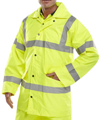Beeswift TJ8 Lightweight Orange EN471 Jacket