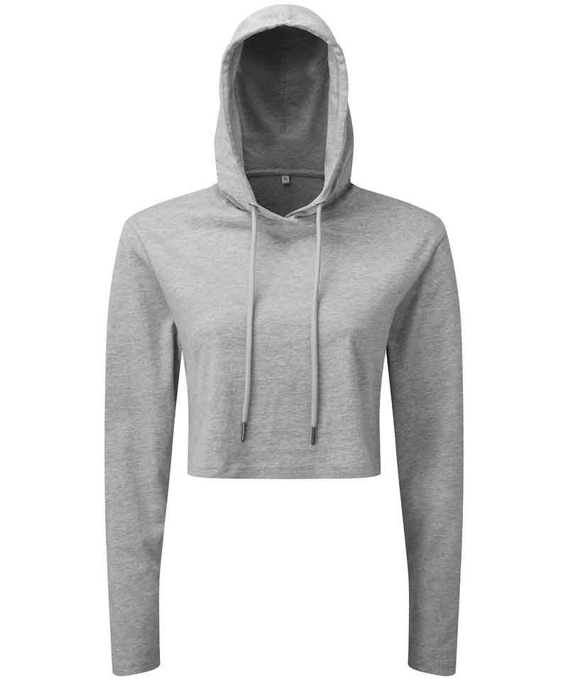 TriDri® TR088 Women's TriDri® cropped hooded long sleeve t-shirt