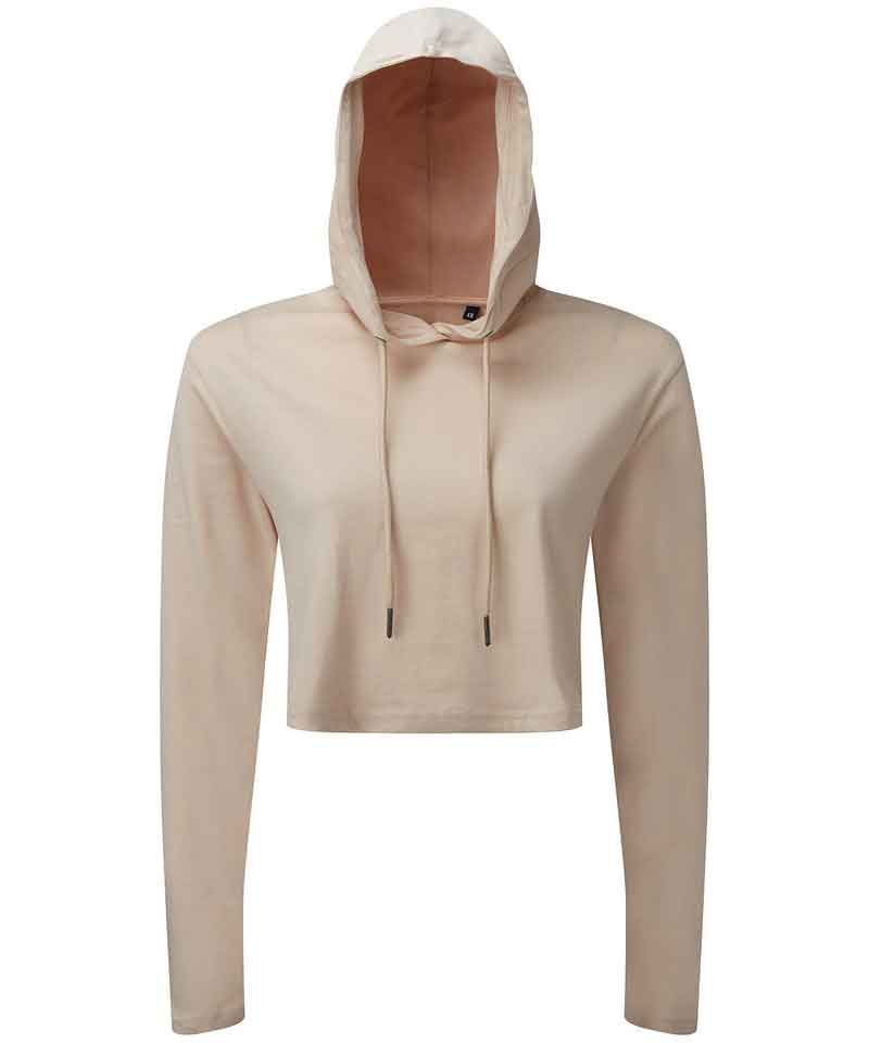 TriDri® TR088 Women's TriDri® cropped hooded long sleeve t-shirt