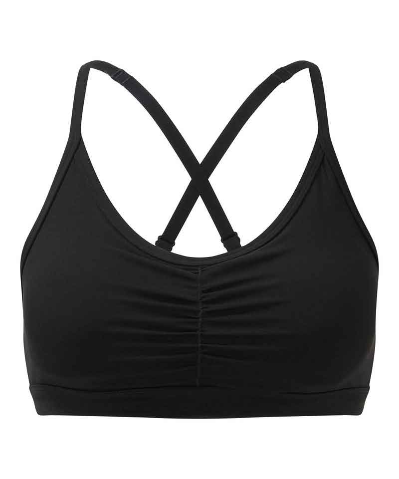 TriDri® TR923 Women's TriDri® ruched sports bra (medium impact)