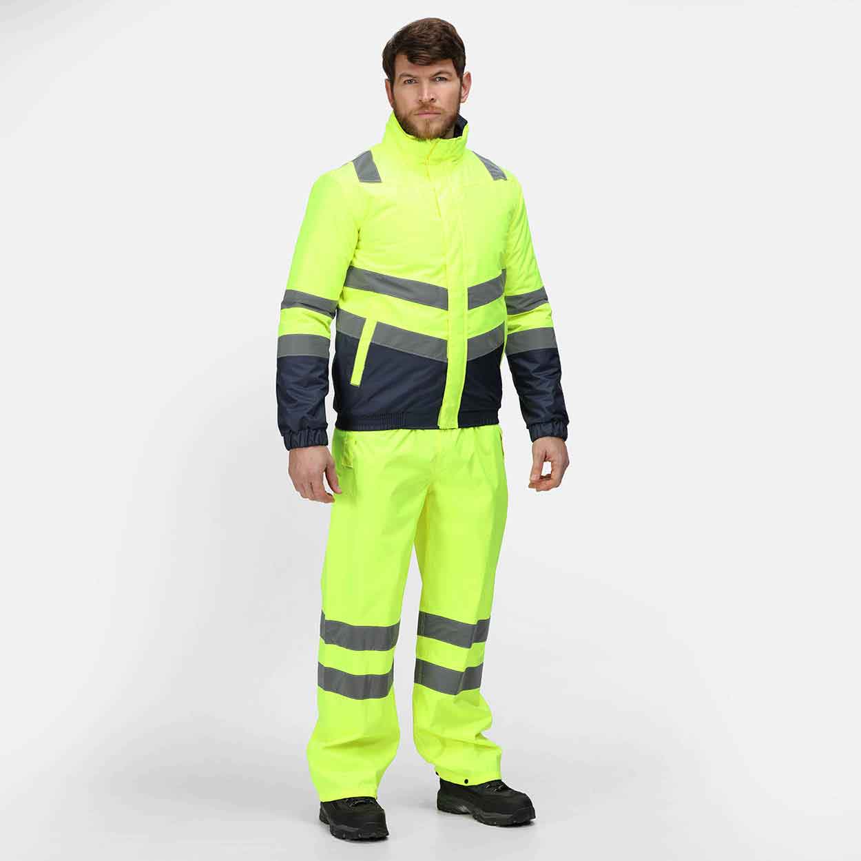 Regatta Professional TRA218 Pro HiVis Bomber Jacket
