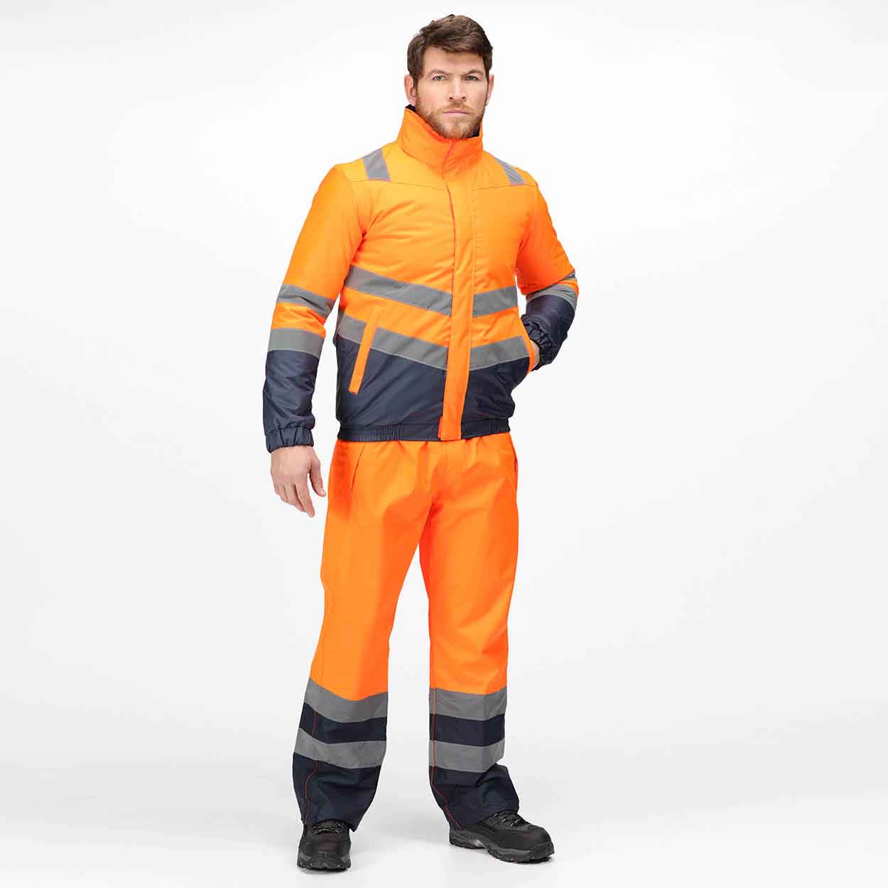 Regatta Professional TRA218 Pro HiVis Bomber Jacket