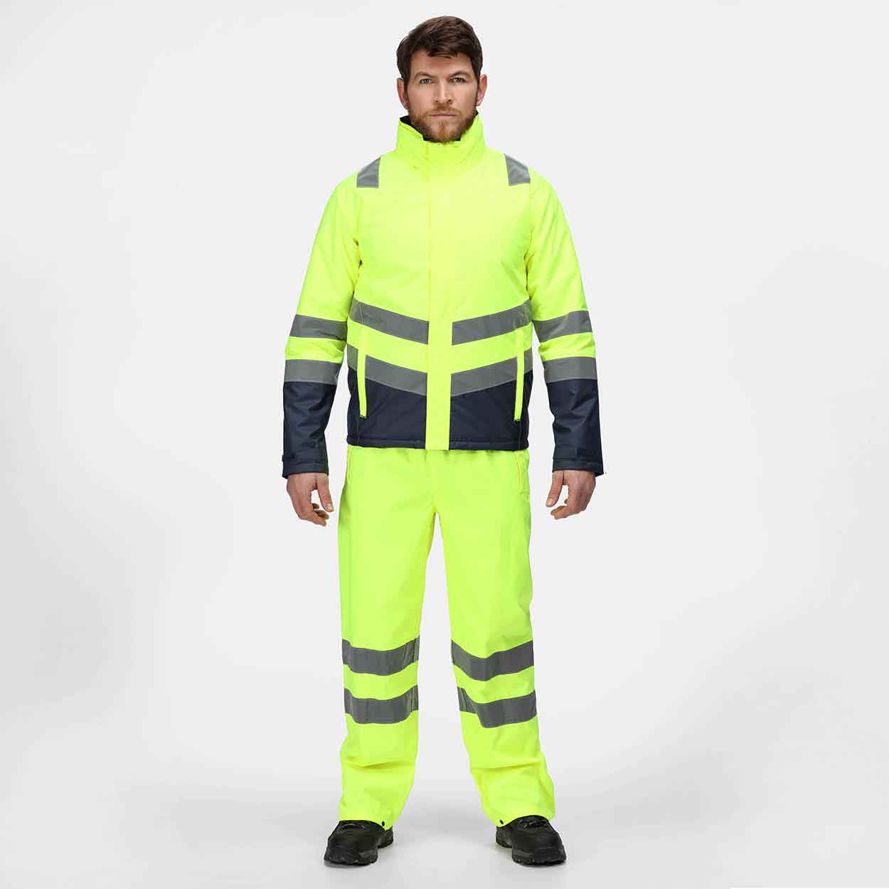 Regatta Professional TRA219 Pro Hi Vis Insulated parka