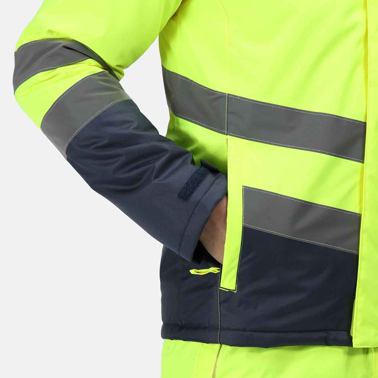 Regatta Professional TRA219 Pro Hi Vis Insulated parka