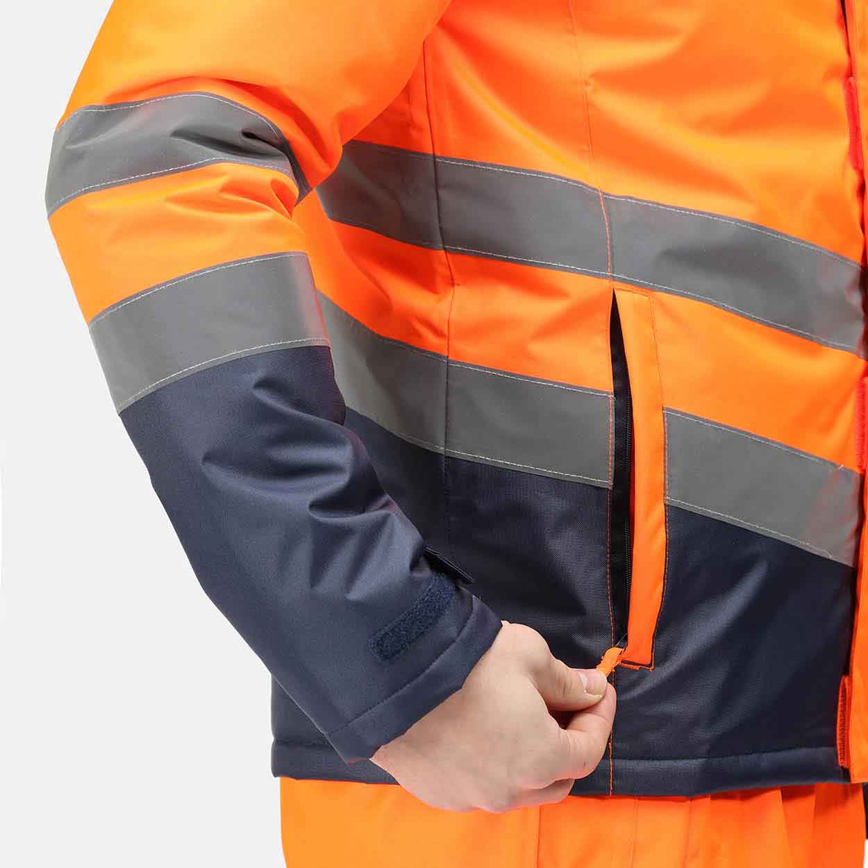 Regatta Professional TRA219 Pro Hi Vis Insulated parka