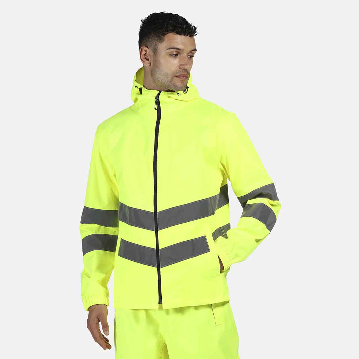 Regatta Professional TRW497 HiVisPro Packaway Jacket