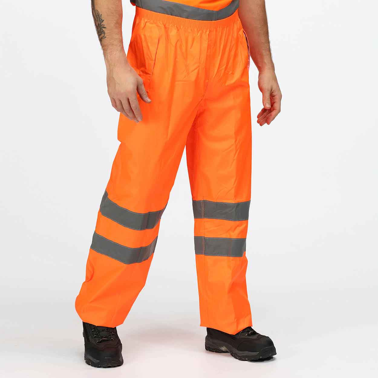 Regatta Professional TRW498 HiVisPro Packaway Trousers