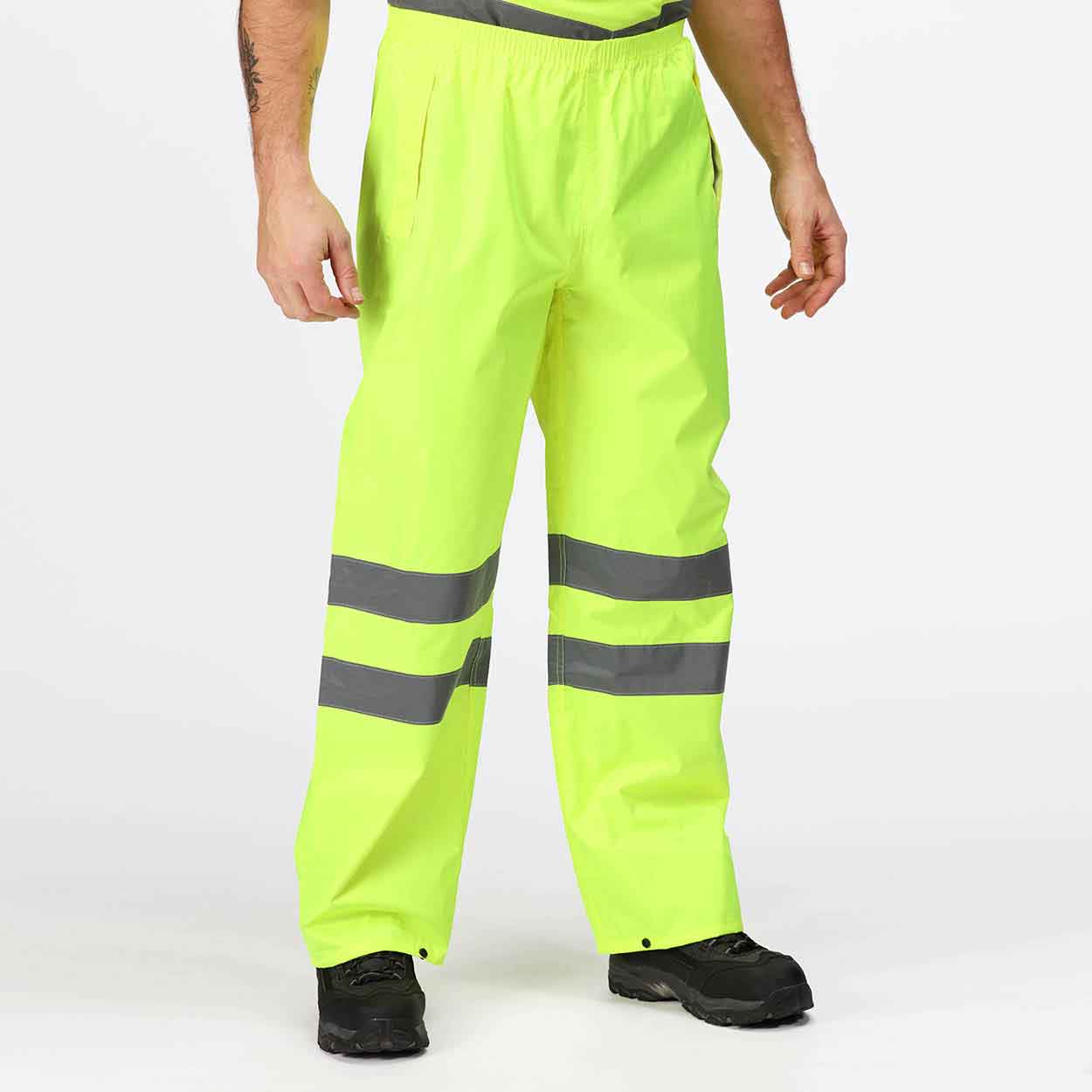 Regatta Professional TRW498 HiVisPro Packaway Trousers