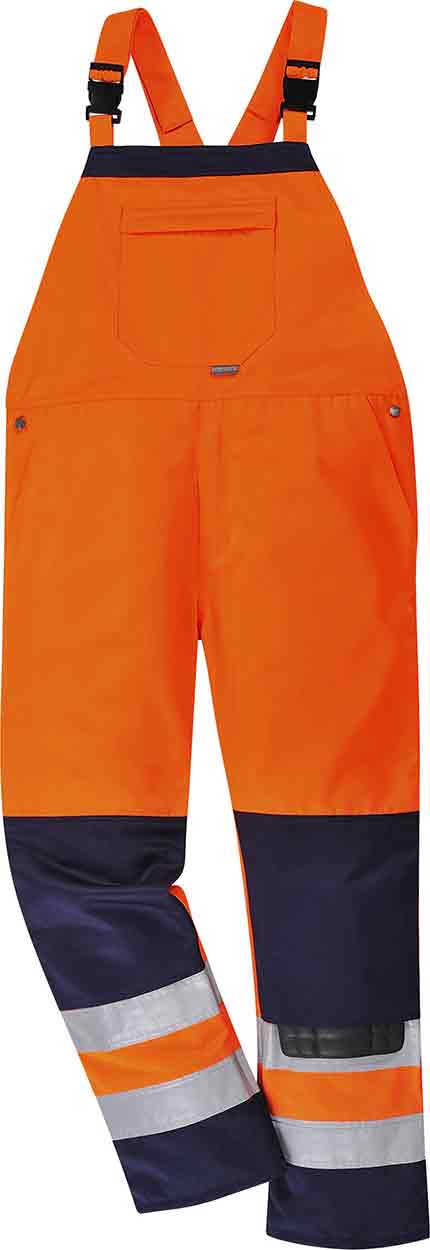 Portwest TX72 Girona Hi-Vis Bib & Brace