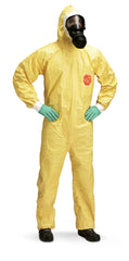 DuPont Tychem C Model CHA5 Hooded Coverall
