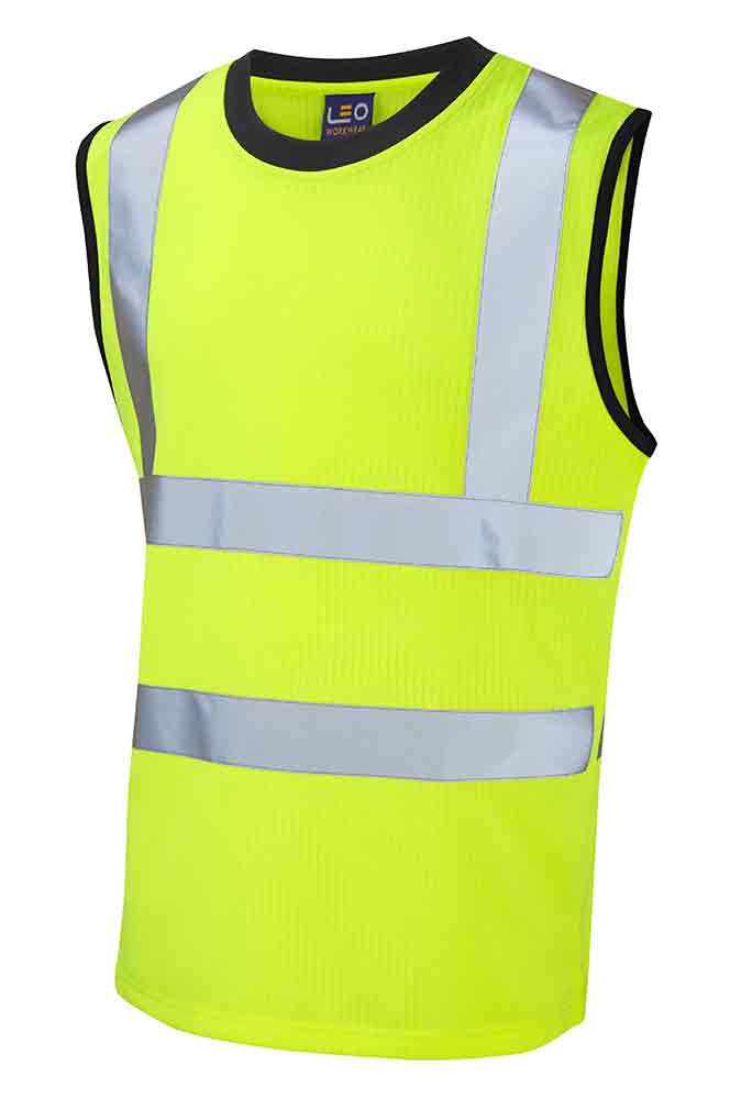 Leo Ashford EcoViz Comfort Sleeveless T-Shirt