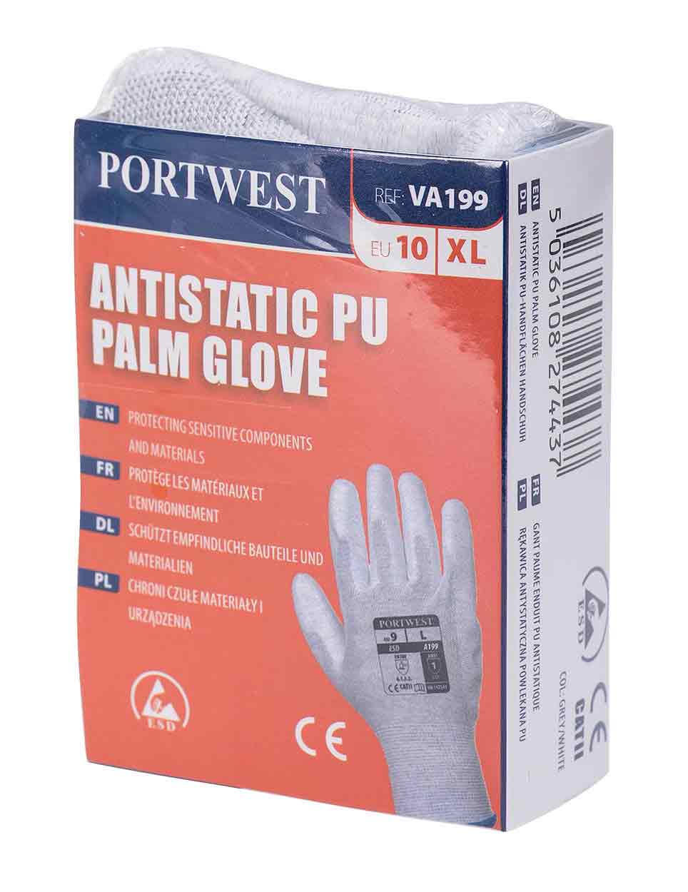 Portwest VA199 Vending Antistatic PU Palm Glove