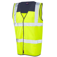 Leo Bradworthy EcoViz Red Yoke Waistcoat