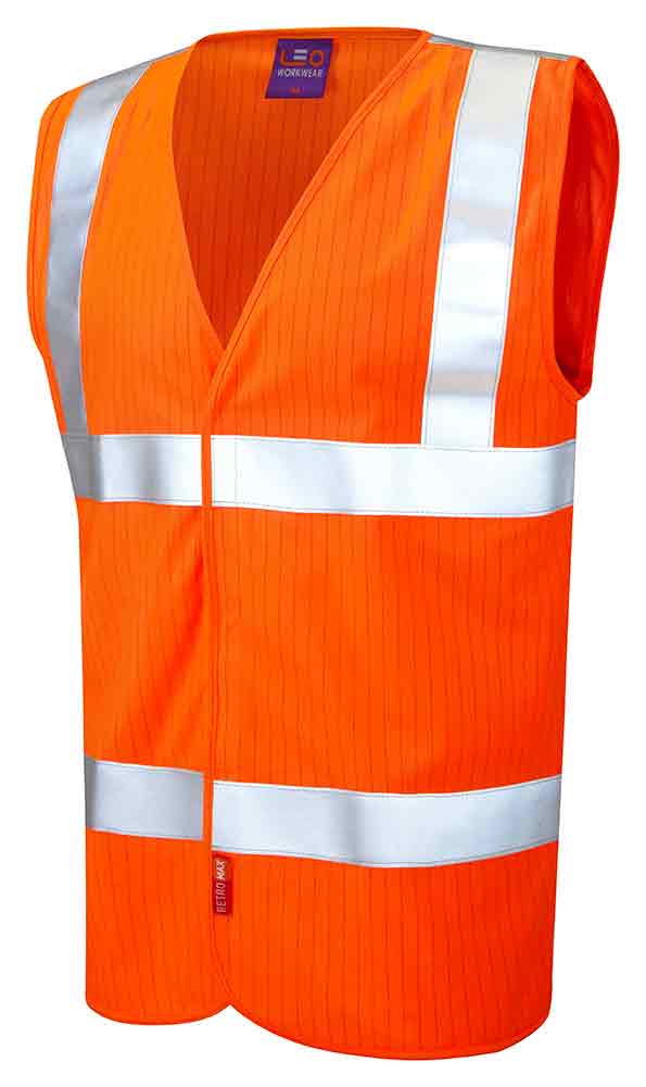 Leo Clifton EcoViz LFS/AS Waistcoat  (EN 14116 & EN 1149)