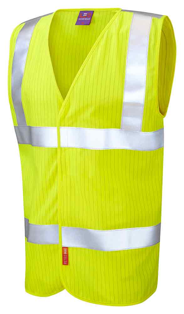 Leo Clifton EcoViz LFS/AS Waistcoat  (EN 14116 & EN 1149)