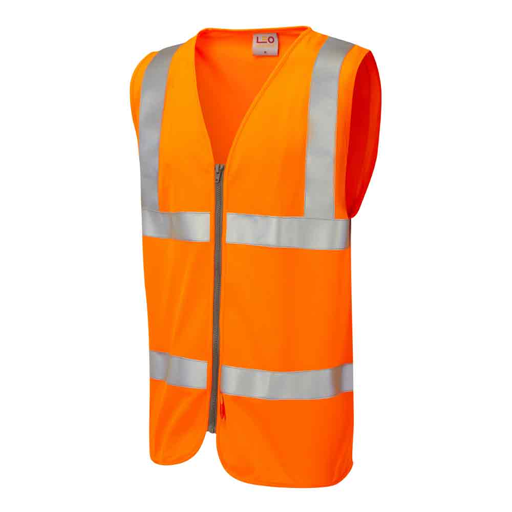 Leo Meeth EcoViz LFS Zip Waistcoat (EN 14116)