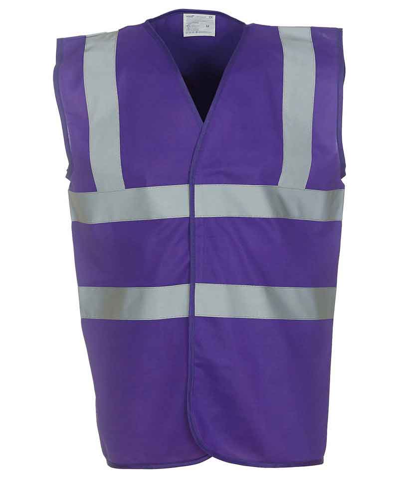 Yoko YK001 Hi Vis 2 Band And Braces Waistcoat (HVW100)