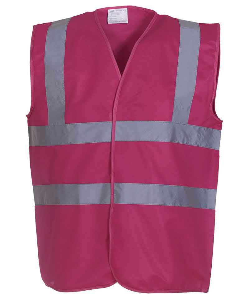 Yoko YK001 Hi Vis 2 Band And Braces Waistcoat (HVW100)