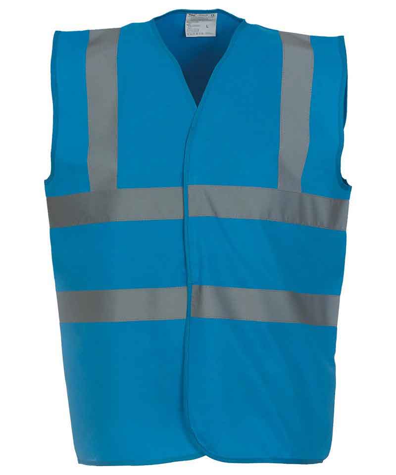 Yoko YK001 Hi Vis 2 Band And Braces Waistcoat (HVW100)