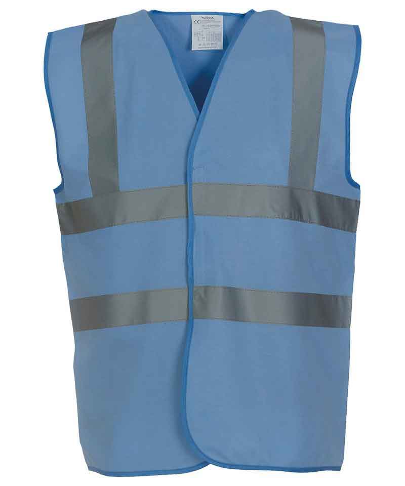 Yoko YK001 Hi Vis 2 Band And Braces Waistcoat (HVW100)