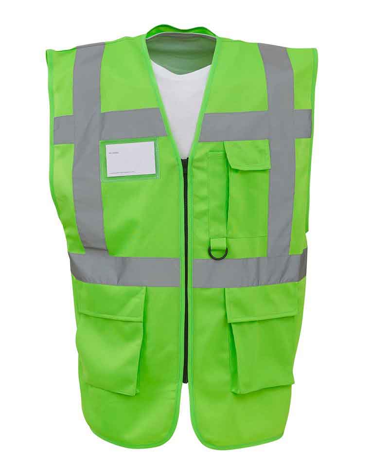 Yoko YK002 Multi-Functional Executive Hi Vis Waistcoat (HVW801)