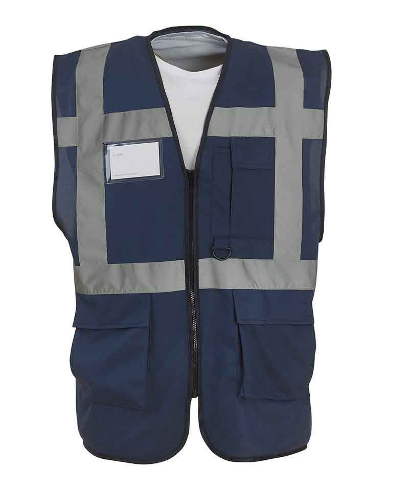 Yoko YK002 Multi-Functional Executive Hi Vis Waistcoat (HVW801)