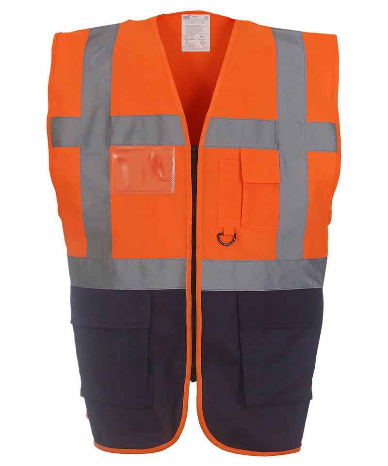 Yoko YK002 Multi-Functional Executive Hi Vis Waistcoat (HVW801)
