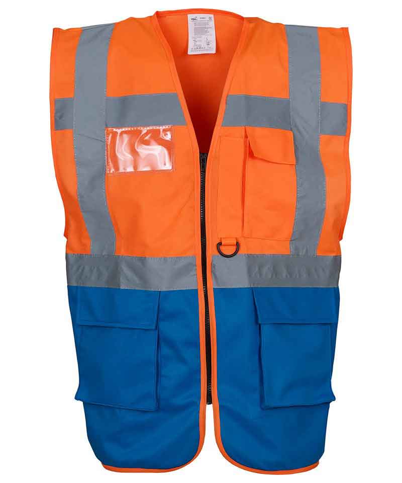 Yoko YK002 Multi-Functional Executive Hi Vis Waistcoat (HVW801)
