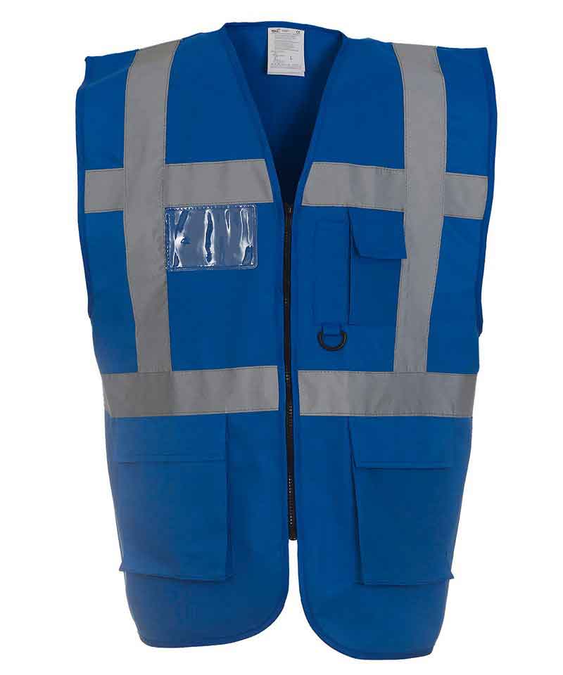 Yoko YK002 Multi-Functional Executive Hi Vis Waistcoat (HVW801)
