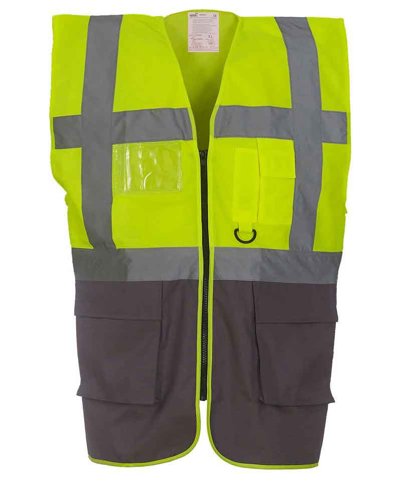 Yoko YK002 Multi-Functional Executive Hi Vis Waistcoat (HVW801)