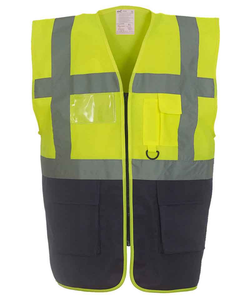 Yoko YK002 Multi-Functional Executive Hi Vis Waistcoat (HVW801)