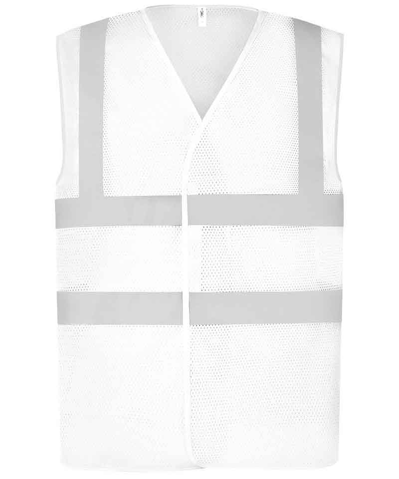 Yoko YK006 Top Cool Open Mesh 2 Band And Braces Waistcoat (HVW120)