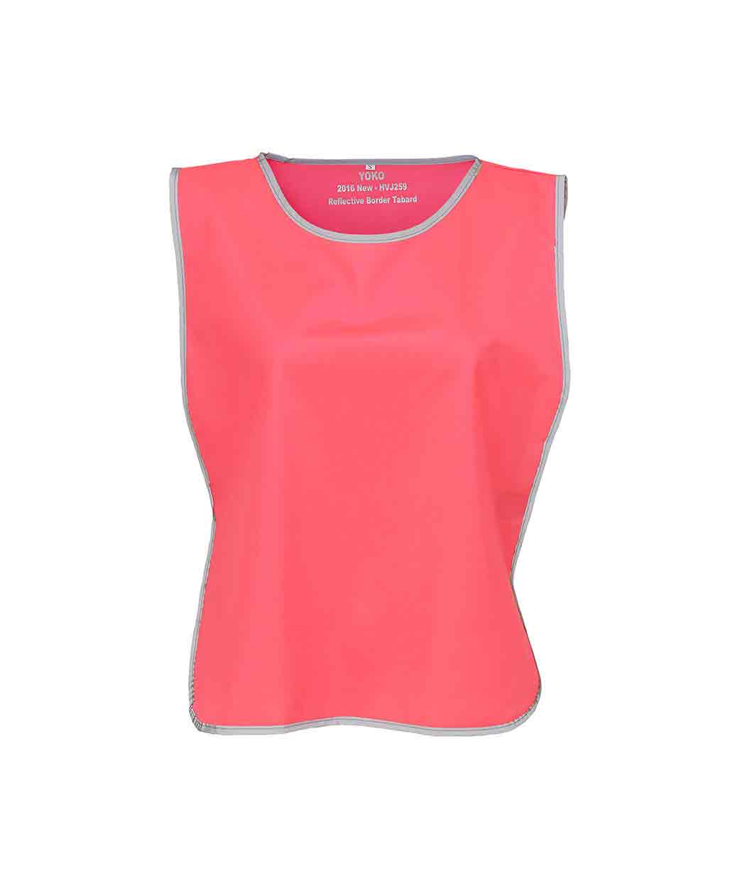 Yoko YK009 Hi-vis reflective border tabard (HVJ259)