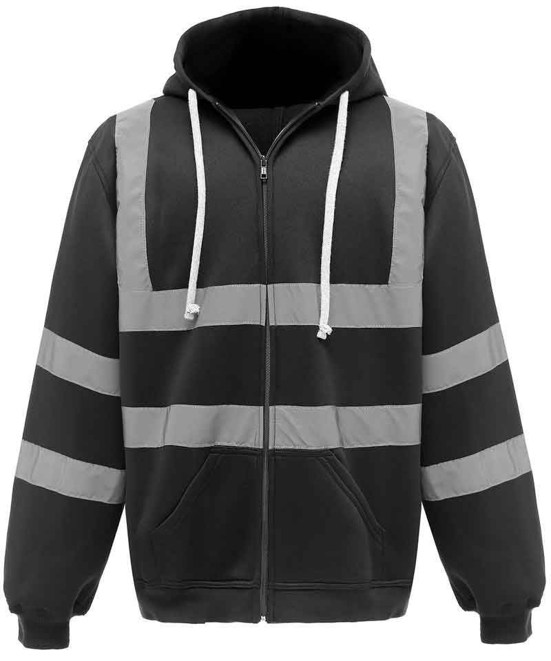 Yoko YK012 Hi-vis zip hoodie (HVK07)