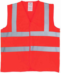 Yoko YK016 Flame-retardant hi-vis sleeveless waistcoat (HVW100FR)