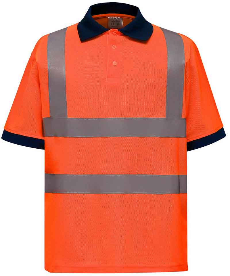 Yoko YK020 Hi Vis Short Sleeve Polo (HVJ210)