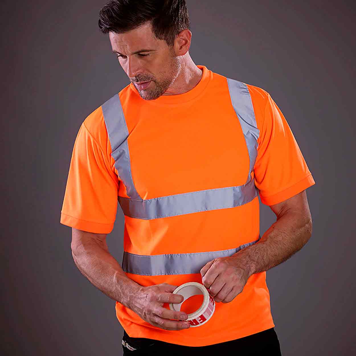 Yoko YK025 Hi Vis Short Sleeve T-Shirt (HVJ410)