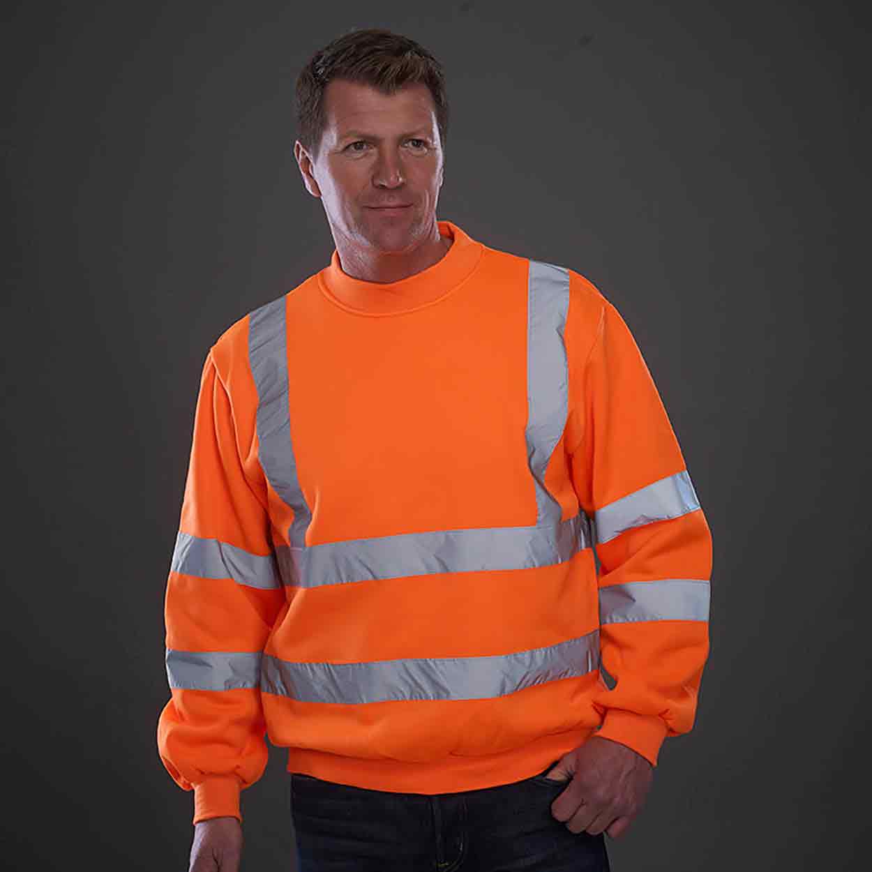 Yoko YK030 Hi Vis Sweatshirt (HVJ510)