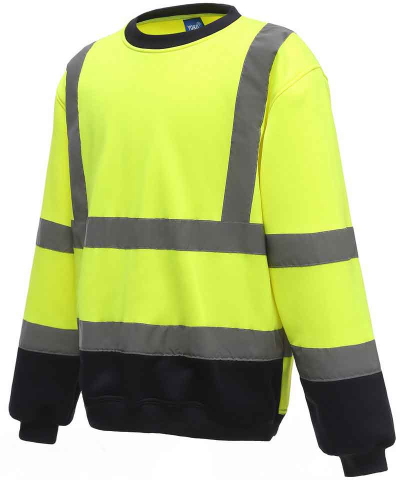 Yoko YK030 Hi Vis Sweatshirt (HVJ510)