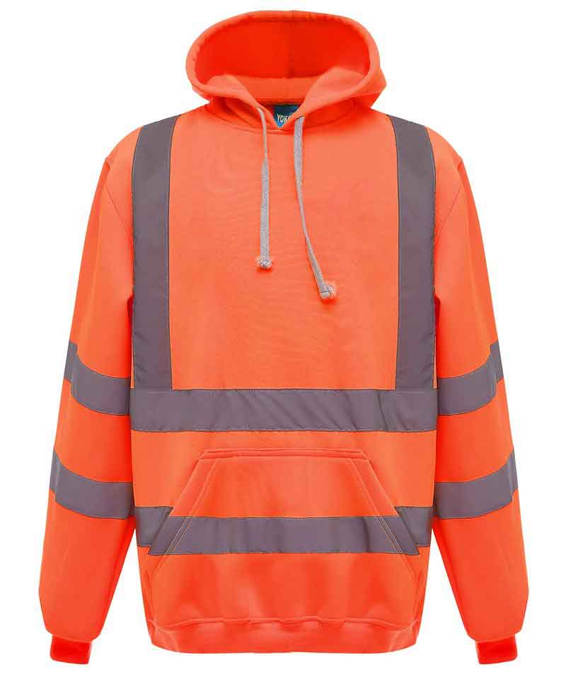 Yoko YK032 High visibility pull-over hoodie (HVK05)