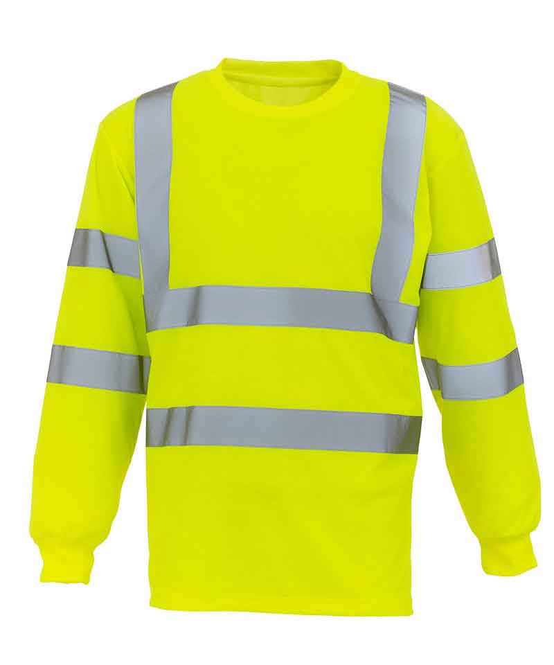 Yoko YK033 Hi-vis long sleeve t-shirt (HVJ420)