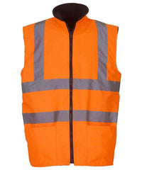 Yoko YK041 Hi Vis Reversible Fleece Bodywarmer (HV008F)