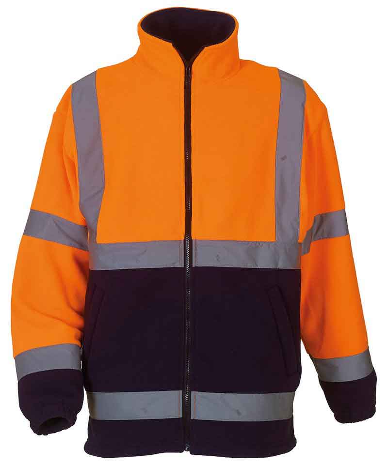 Yoko YK042 Hi Vis Heavyweight Fleece Jacket (HVK08)